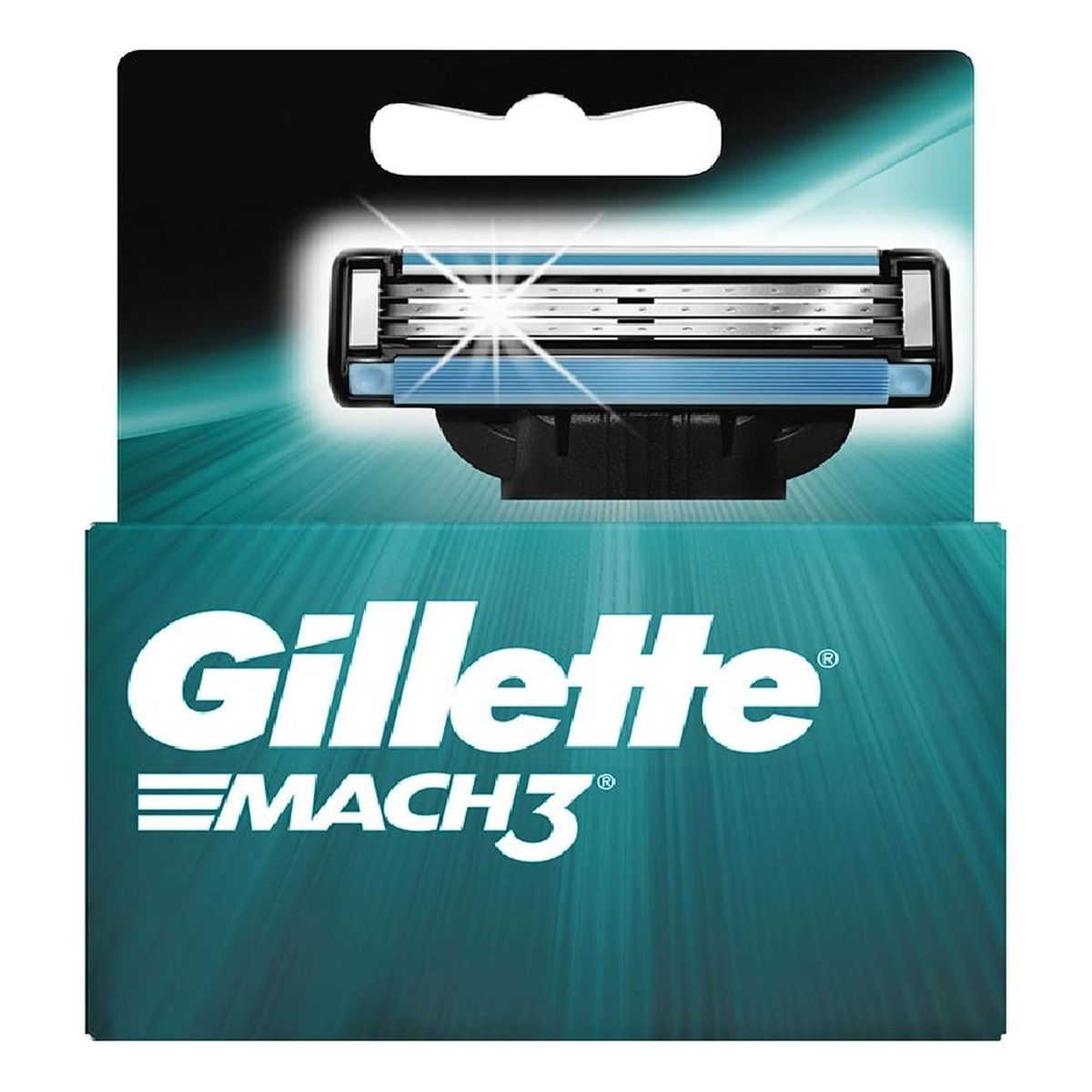 GILLETTE - Gillette Mach3 Cartuchos para Afeitar 2 unidades