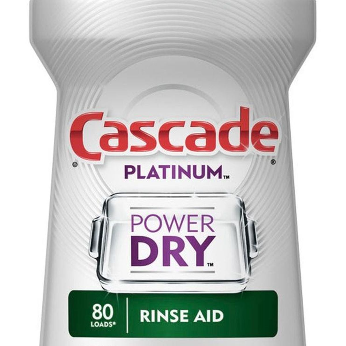 CASCADE - Lavavajillas Abrillantador Cascade Power Dry 80 Cargas 250ml