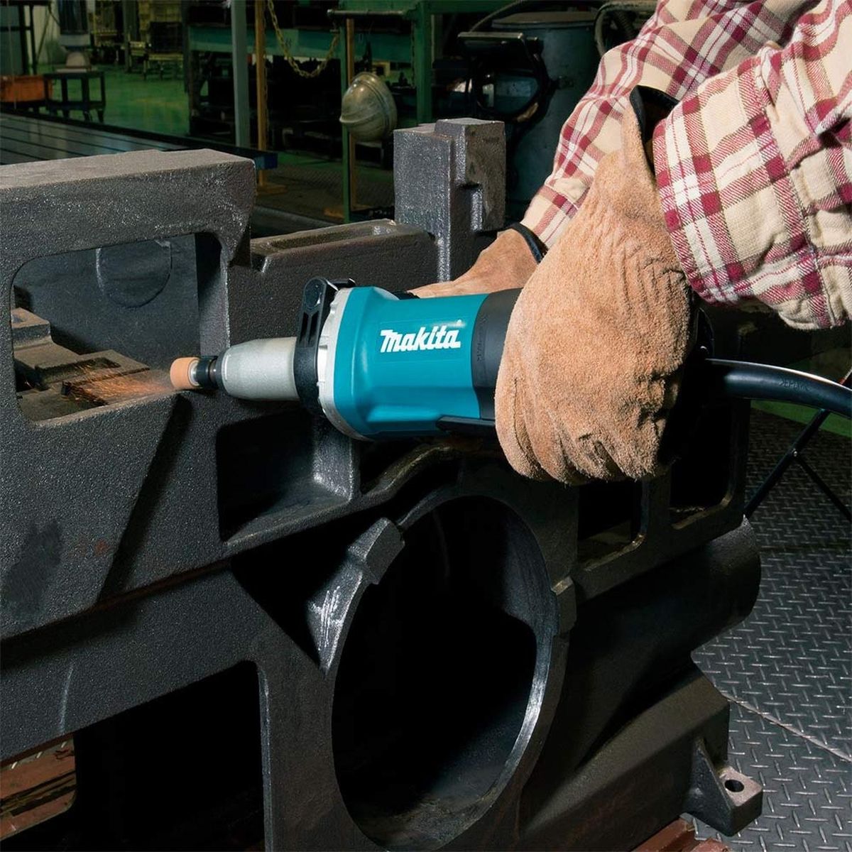 MAKITA - Makita Rectificadora Matrices 1/4"  750w SJS Security Switch