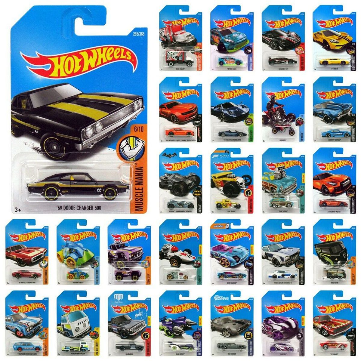 HOT WHEELS - Hot Wheels Autos Surtidos Blister X1 Unidad Al Azar