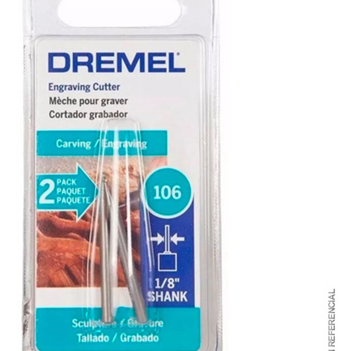 DREMEL - Fresa De Grabado Redonda 1/16" Dremel 106
