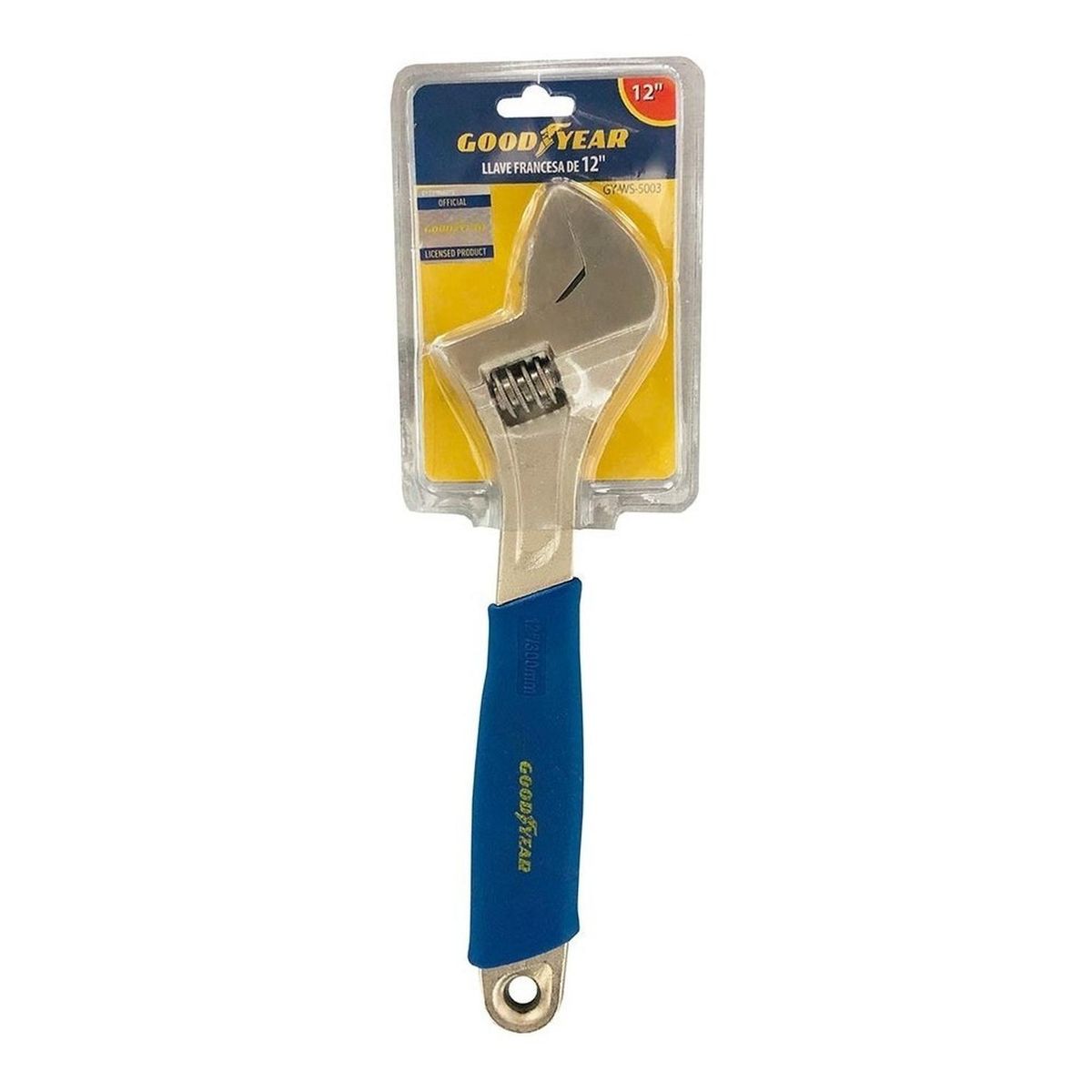 GOODYEAR - Llave francesa ajustable goodyear de 12 pulgadas