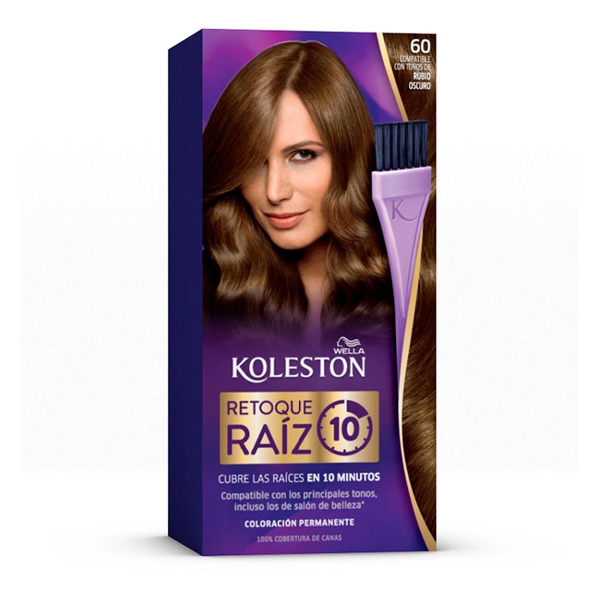 WELLA - Tinte Koleston Retoque Raiz 10min Permanent 60 Rubio Oscuro