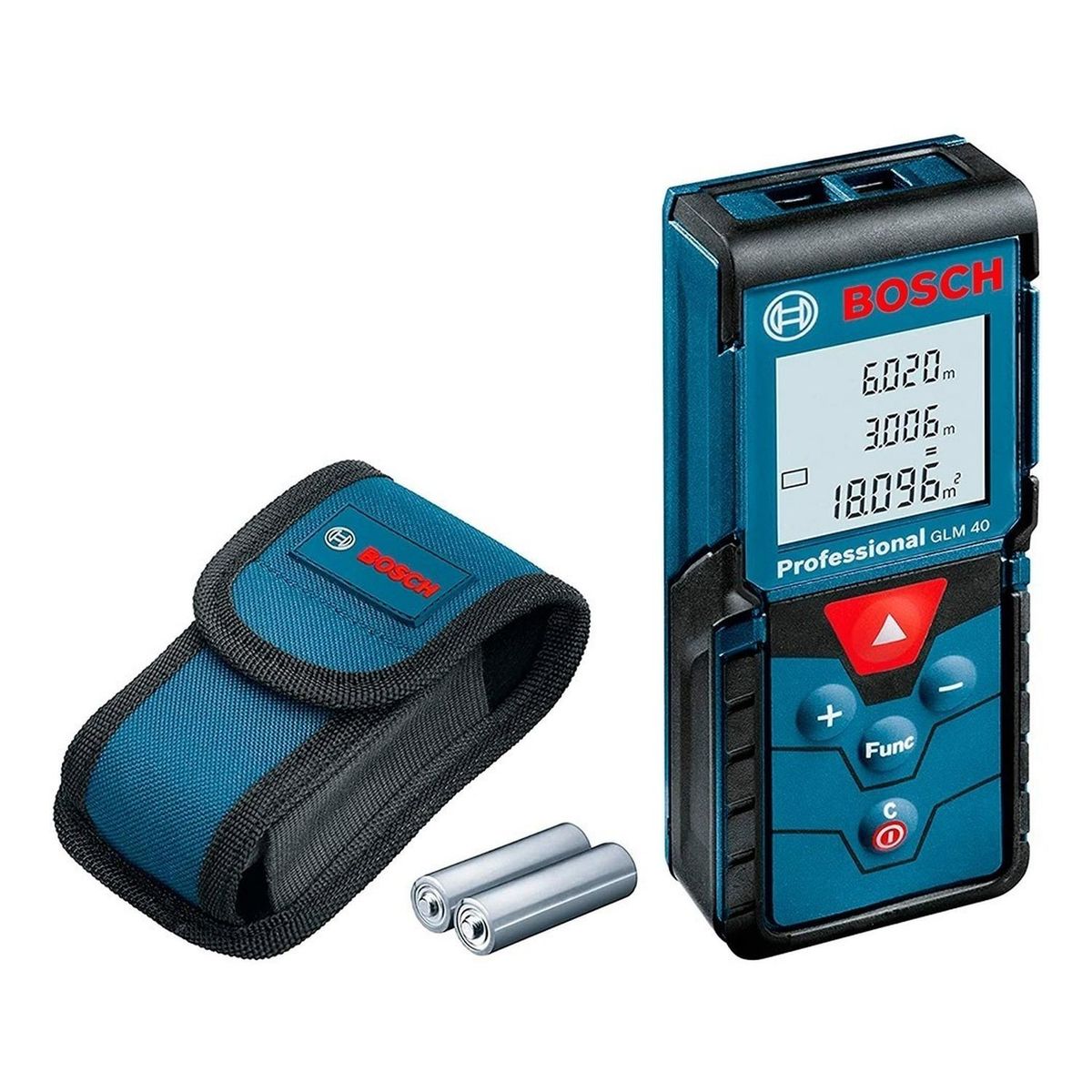 BOSCH - Medidor de distancia laser glm 40 bosch 40 metros