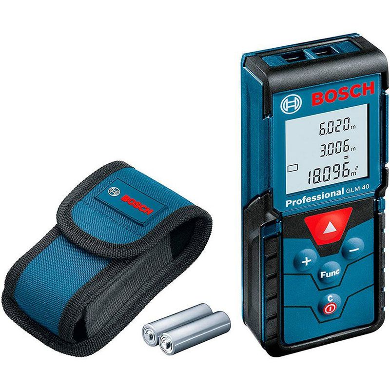 BOSCH - Medidor de distancia laser glm 40 bosch 40 metros