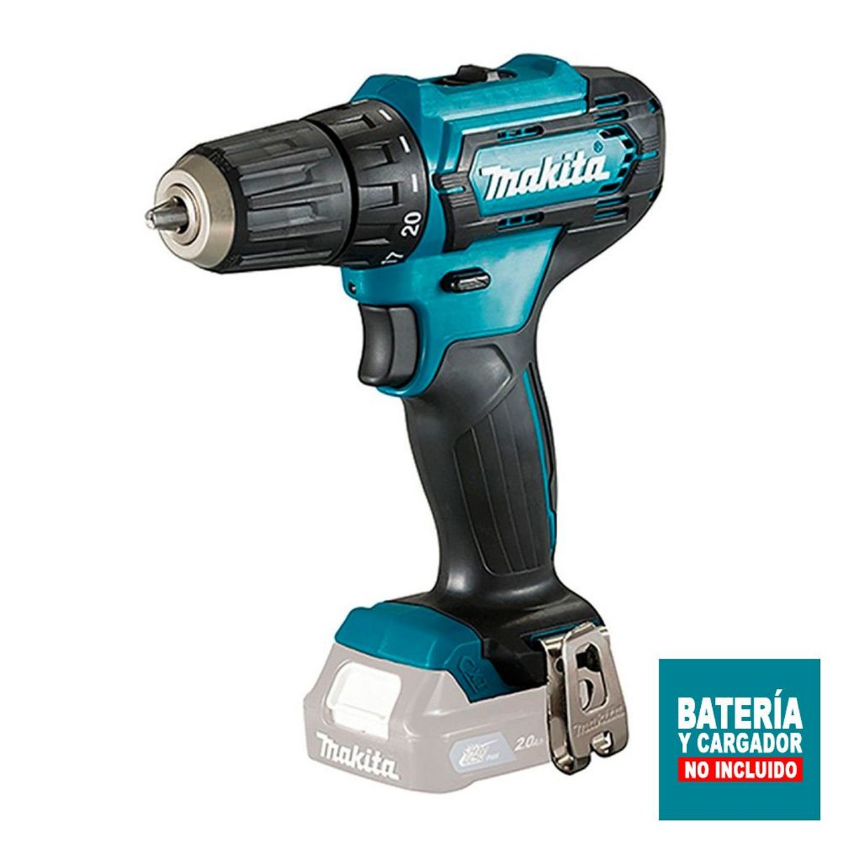 MAKITA - Taladro Atornillador  3/8" Df333Dz 12V 30 Nm Sin Bat Makita