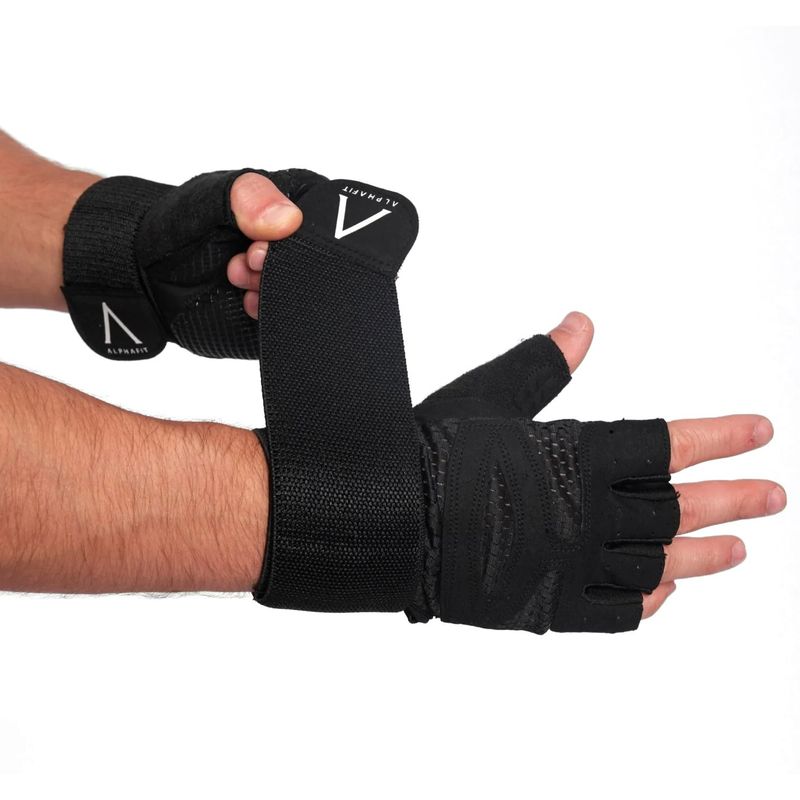Guantes Deportivos con muñequera Guantes Gym gimnasio ciclismo