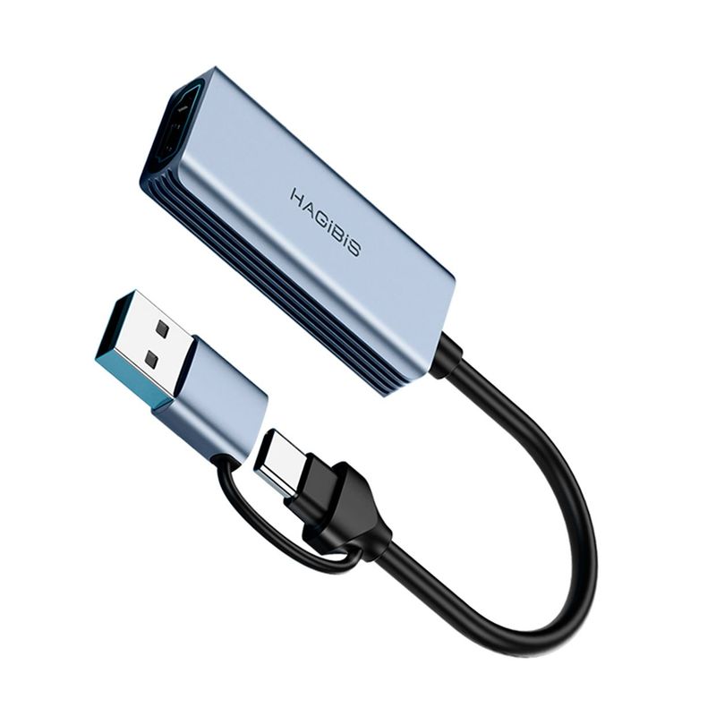 HAGIBIS - Capturador Video Hdmi A Usb C Extensión Hagibis