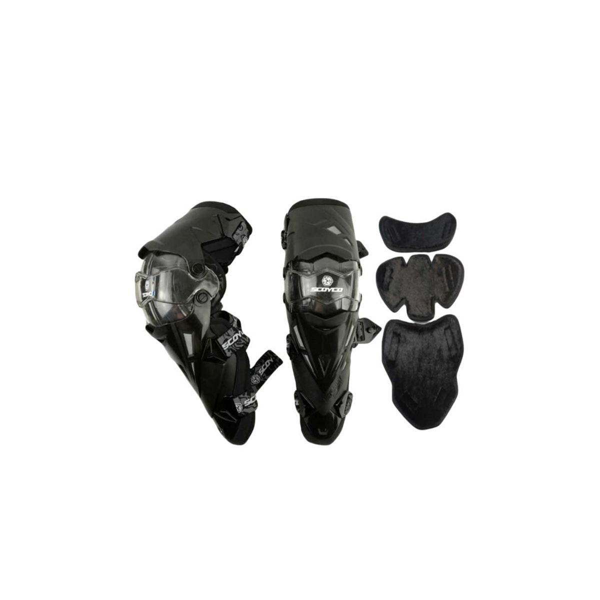 SCOYCO - Rodilleras Articulables Protectoras Motociclistas Scoyco K12