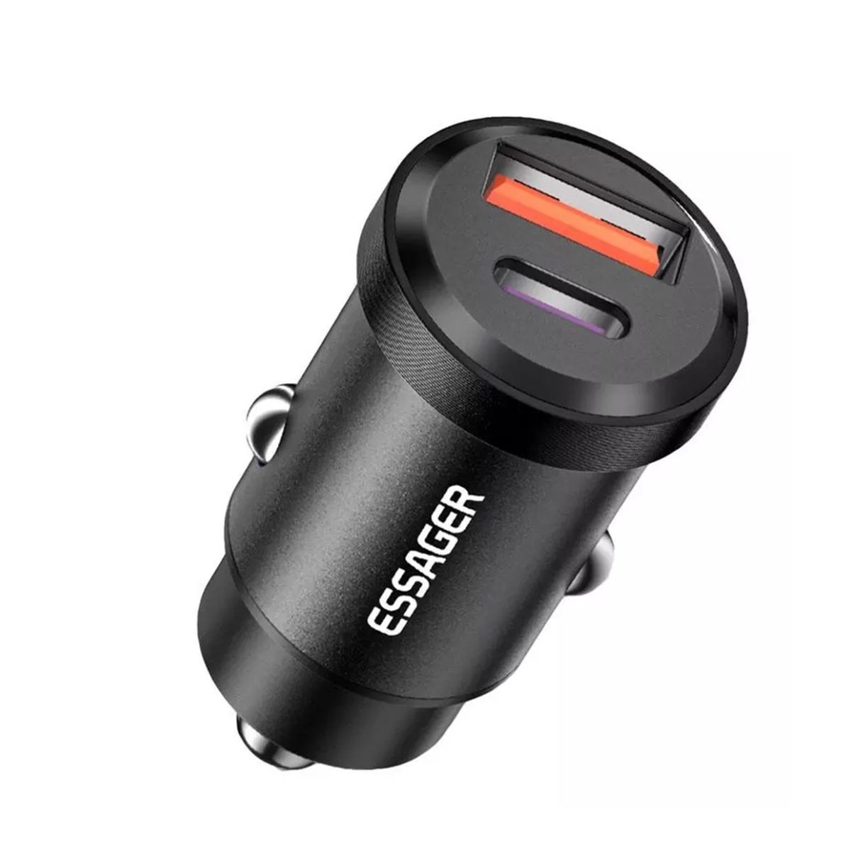 ESSAGER - Cargador Celular De Autos Usb C Usb 30w A Essager