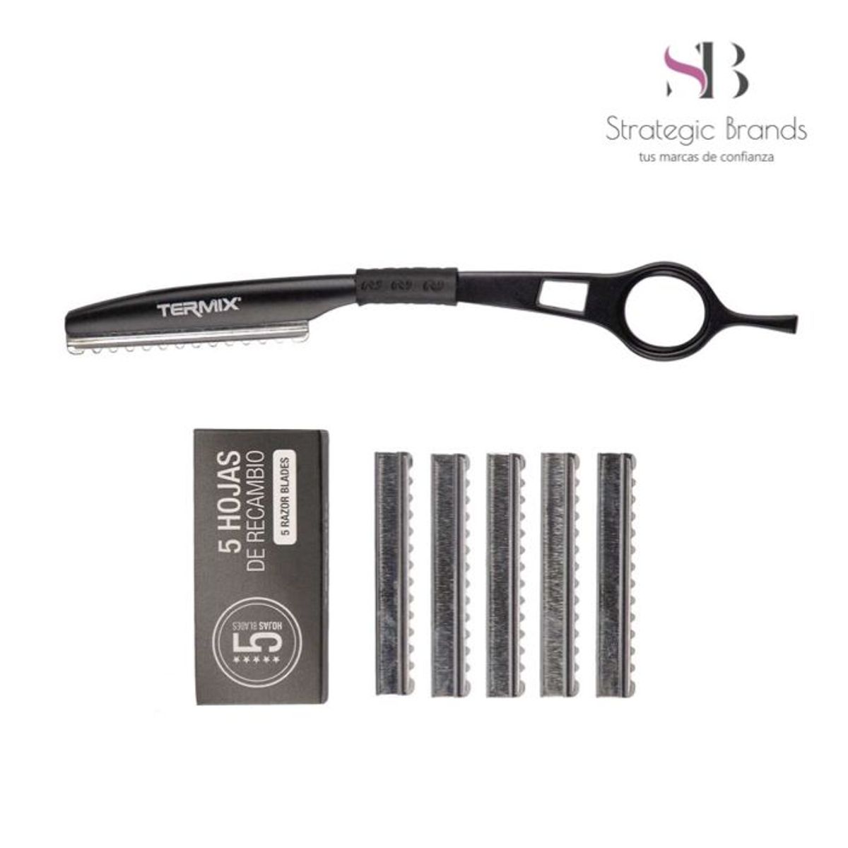 TERMIX - Navaja de Corte Profesional + 5 Cuchillas