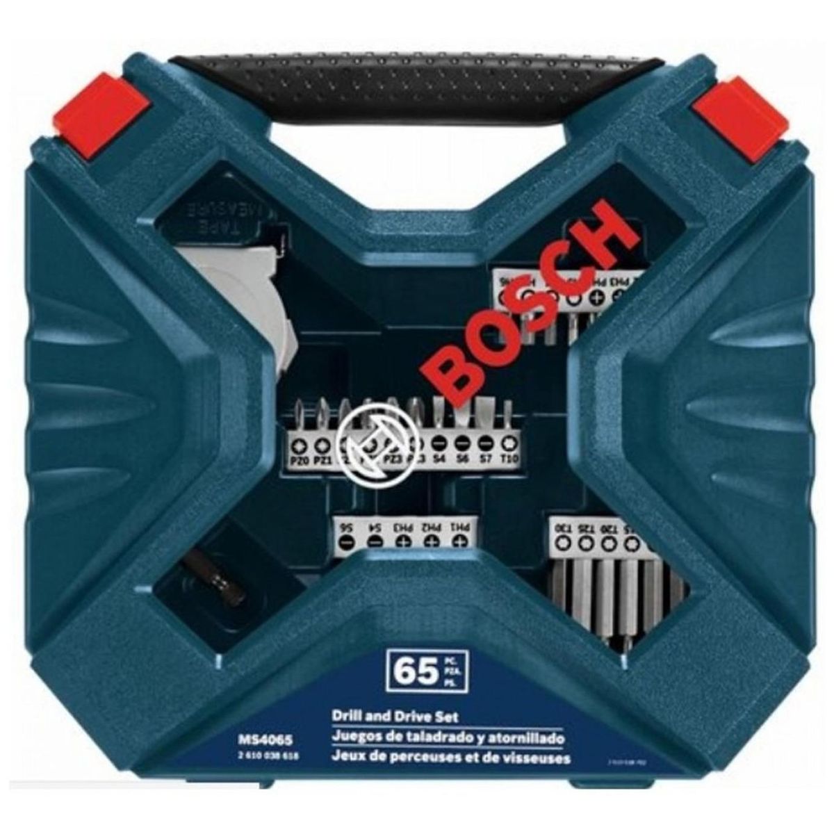 BOSCH - Set de Brocas y Puntas X-Line 65 Piezas Bosch 2610.038.618-000