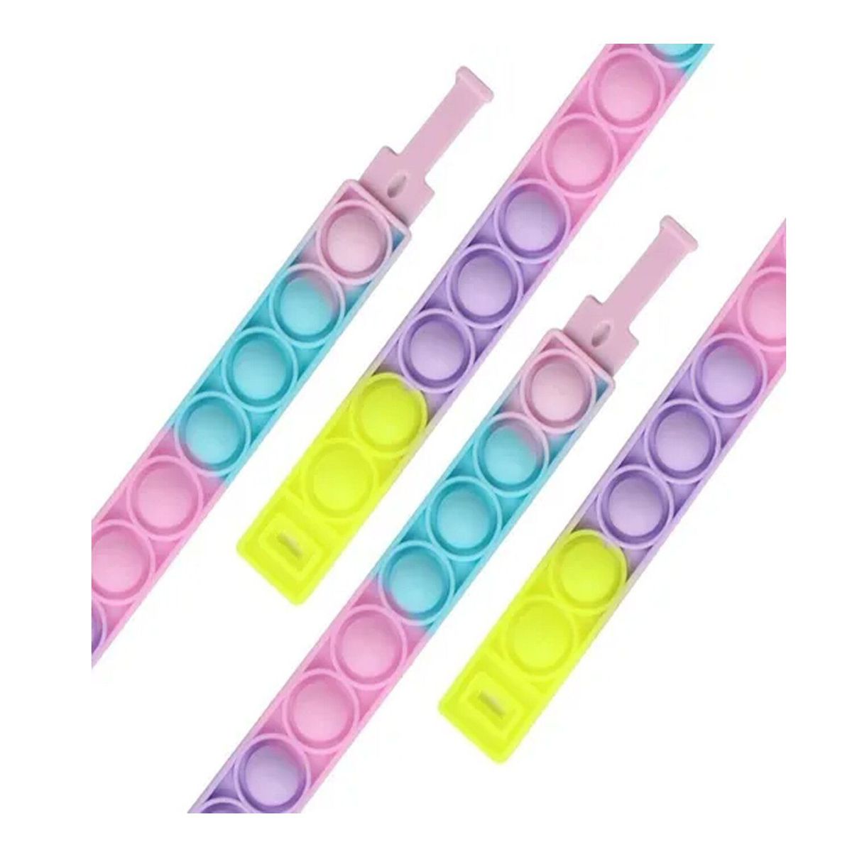 JP SOPORTECOM - Pulseras POP IT Fidget Toy Anti estrés x2