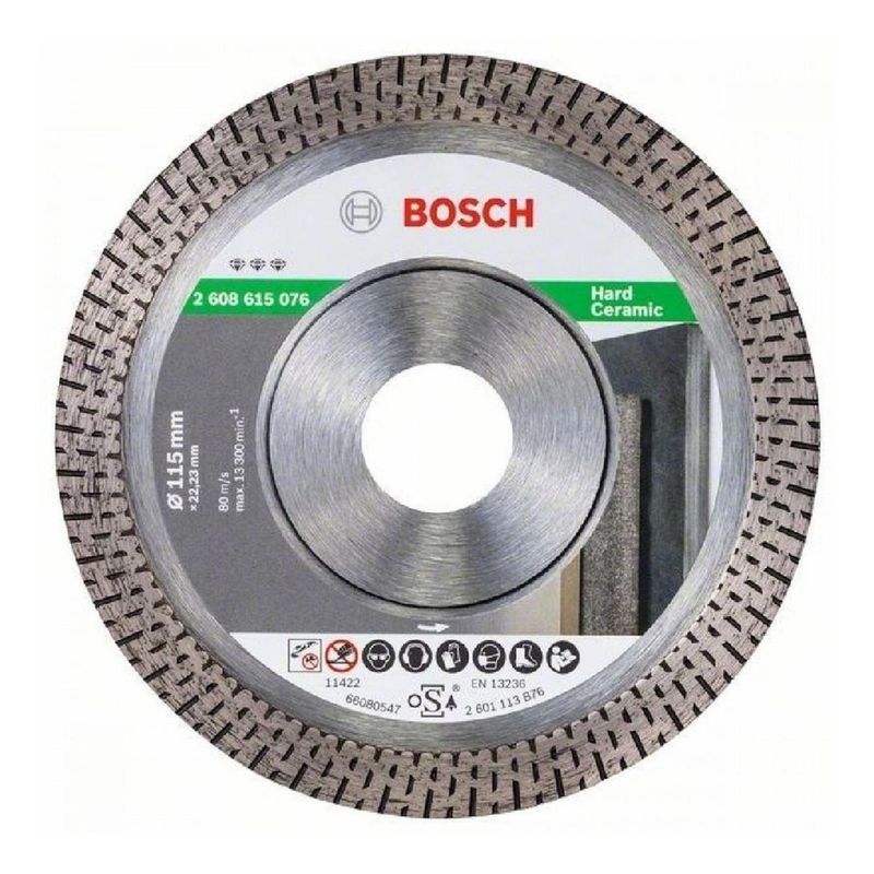 BOSCH - Disco Diamantado Best 4 1/2" para Esmeril Bosch 2608.615.076-000