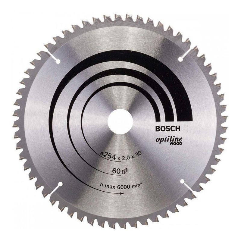 BOSCH - Disco Sierra 10" 60 D Bosch 2608.640.908-000