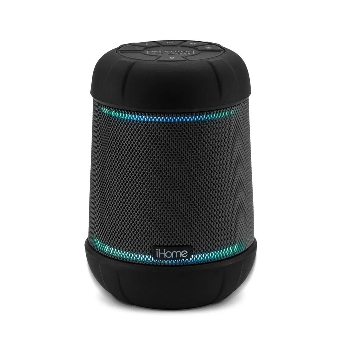 IHOME - Parlante Ihome IBT158B Imperneable con Luces Bluetooth