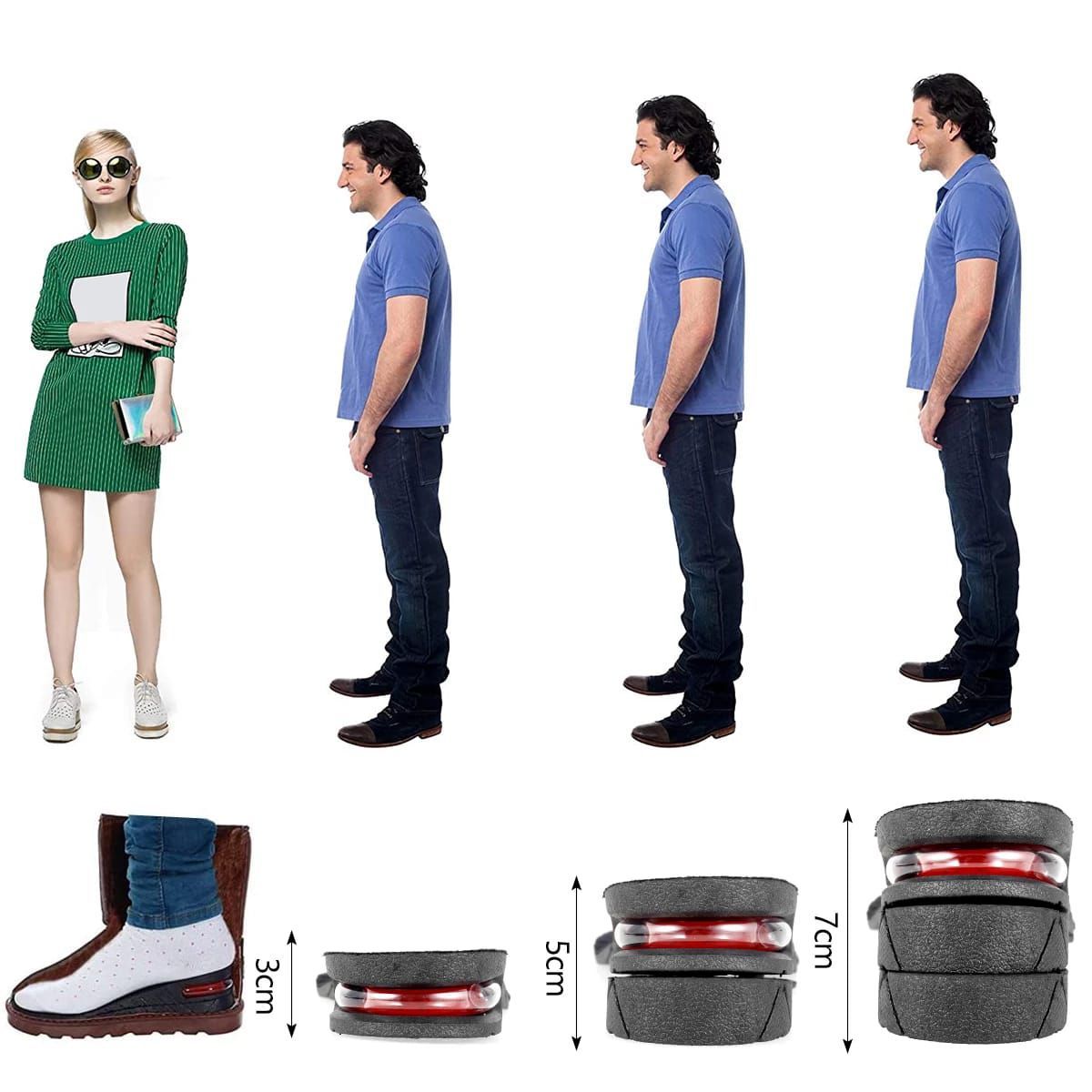 OEM - Plantillas Elevate Mas 7cm Crece Al Instante con Capsulas