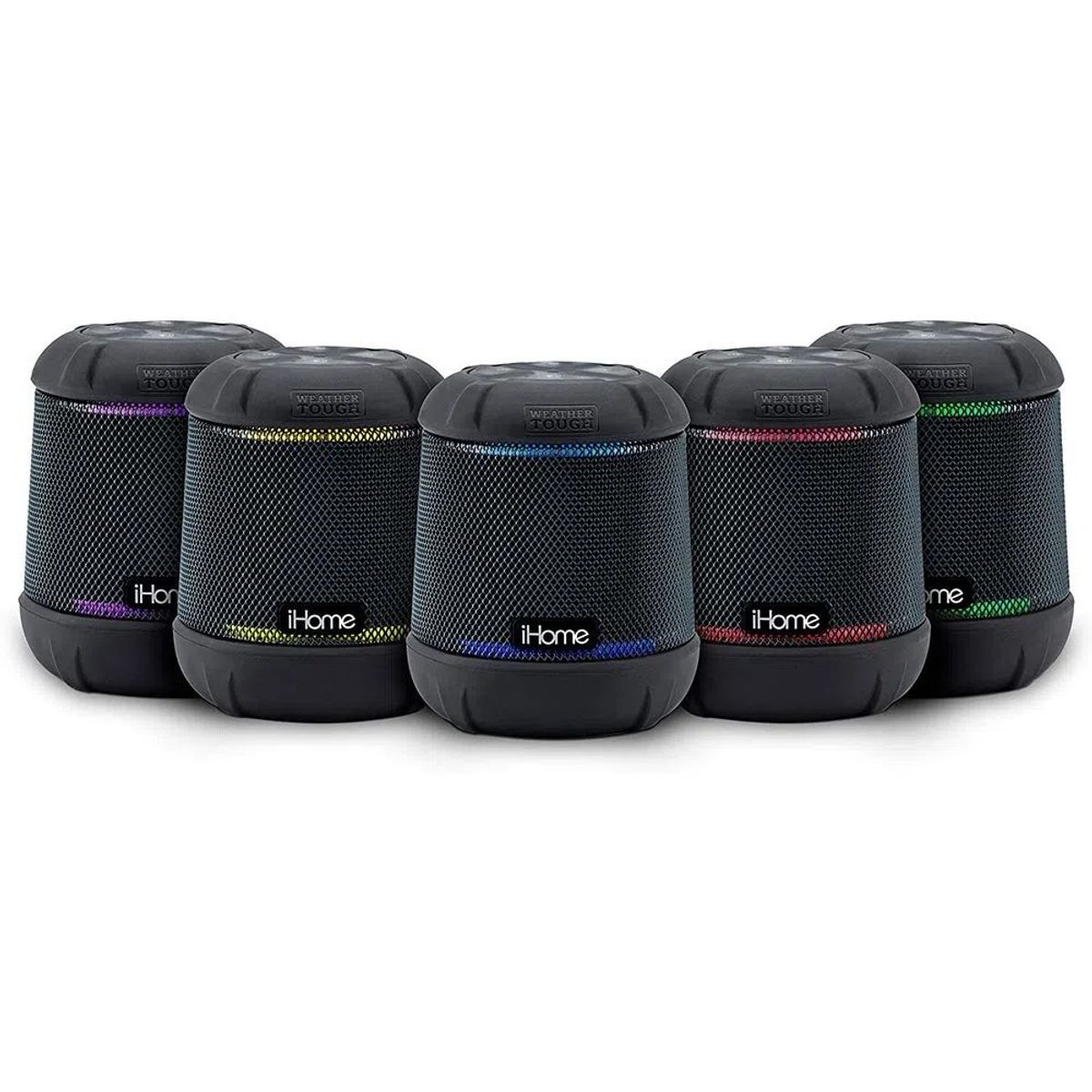 IHOME - Parlante Portatil Ihome IBT155BX con Luces Bluetooth