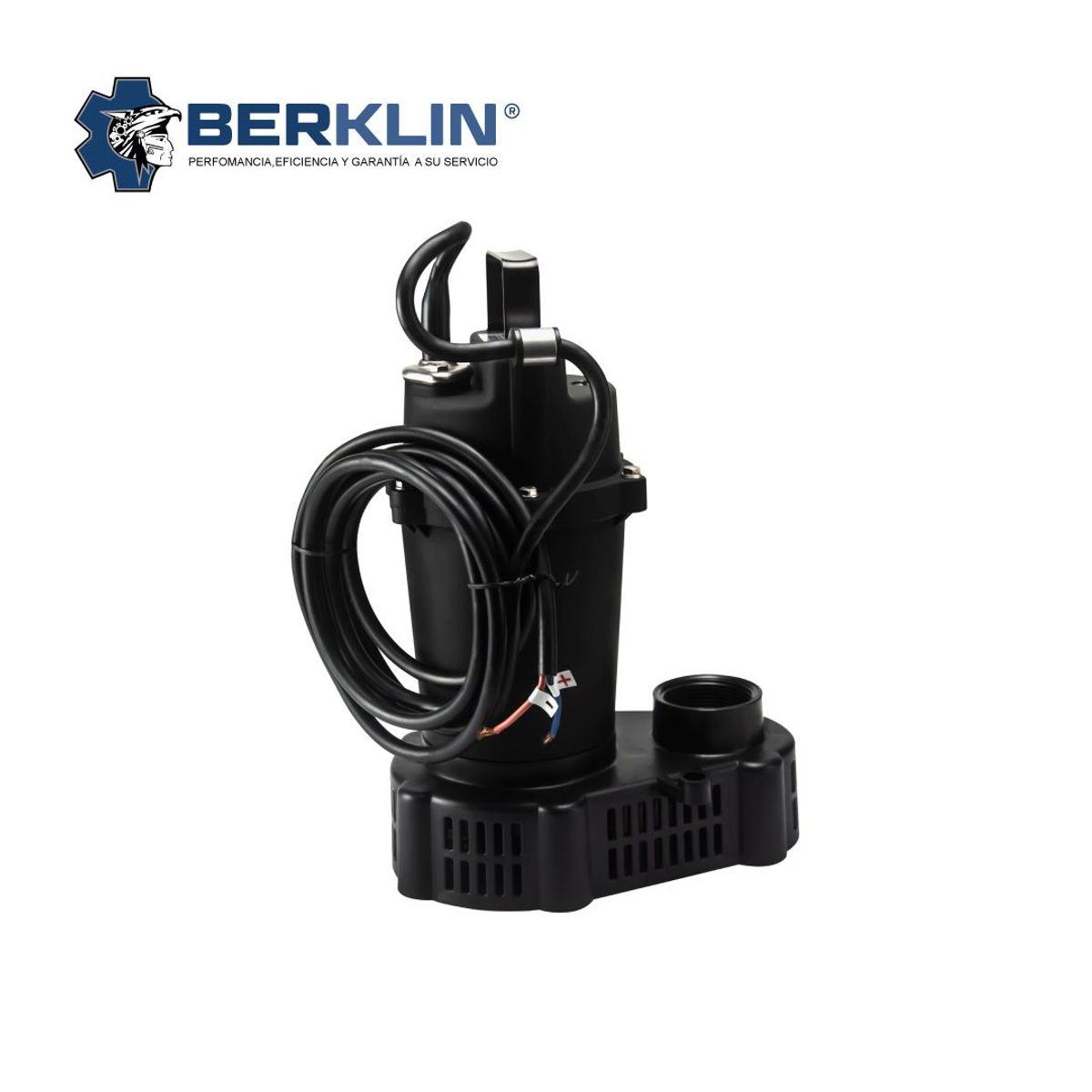 BERKLIN - BOMBA DE AGUA SUMERGIBLE SOLAR DE 0.3 HP 12V
