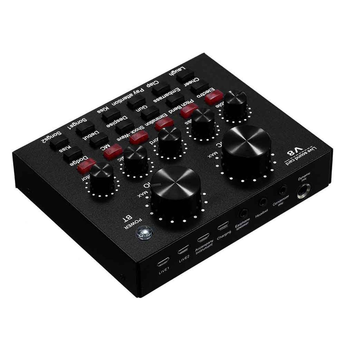 OEM - Interfaz de Audio Portátil Tarjeta Sonido para Celulares V8