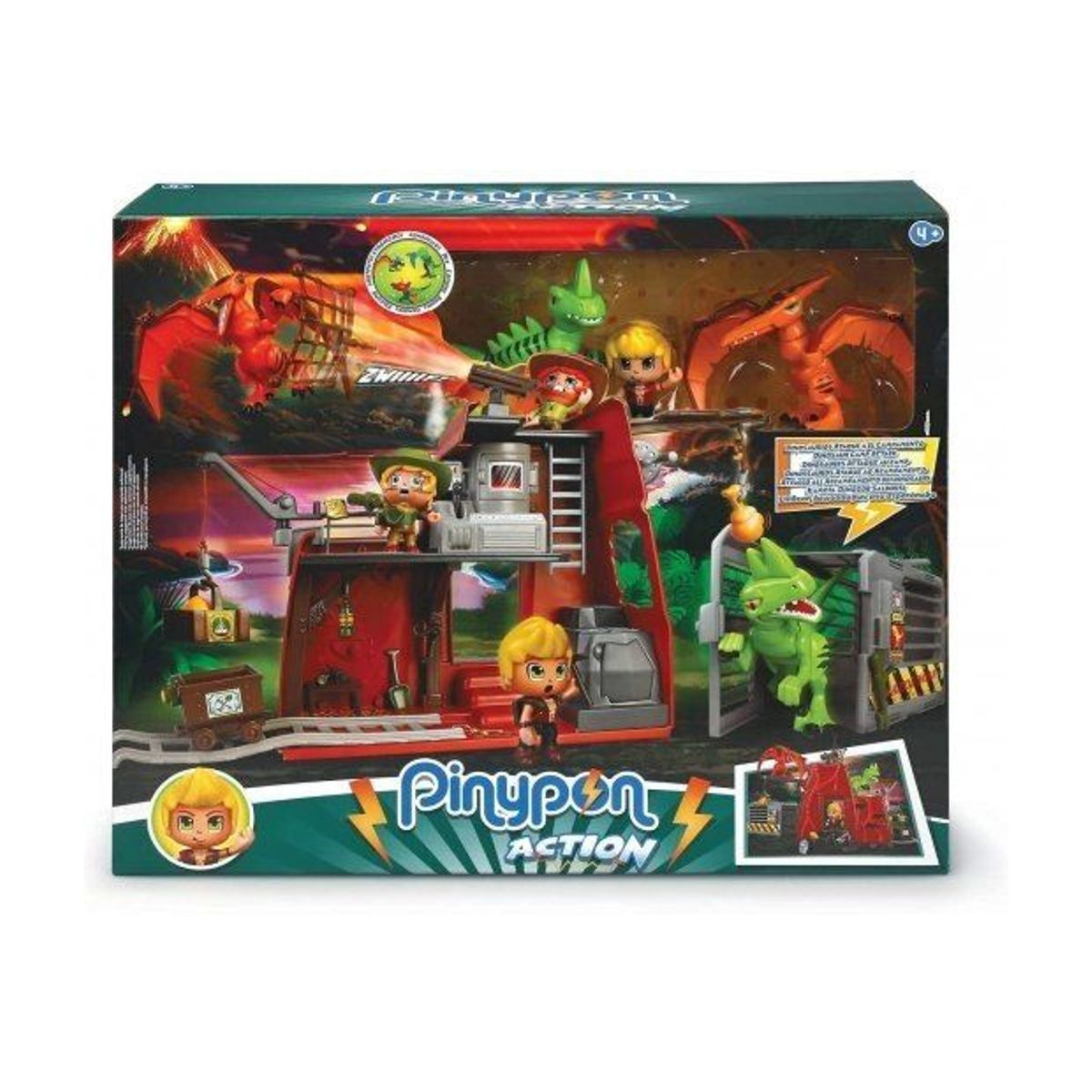 PINYPON - Juguete Playset de Acción Ataque al Campamento