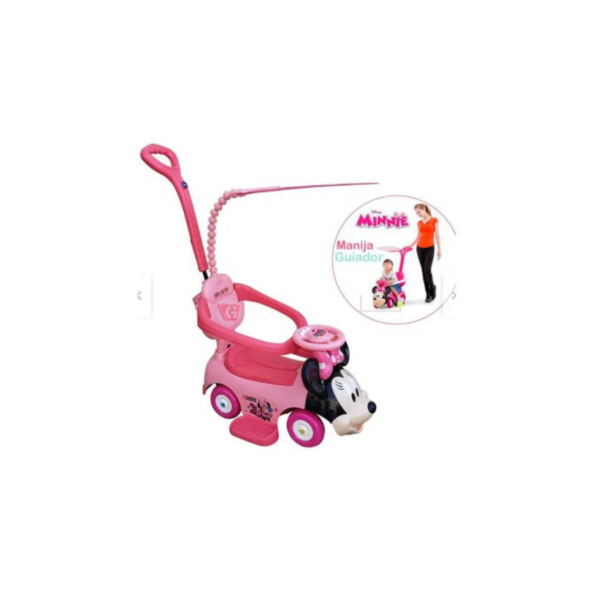 DISNEY - Bugui con guiador minnie mouse disney original