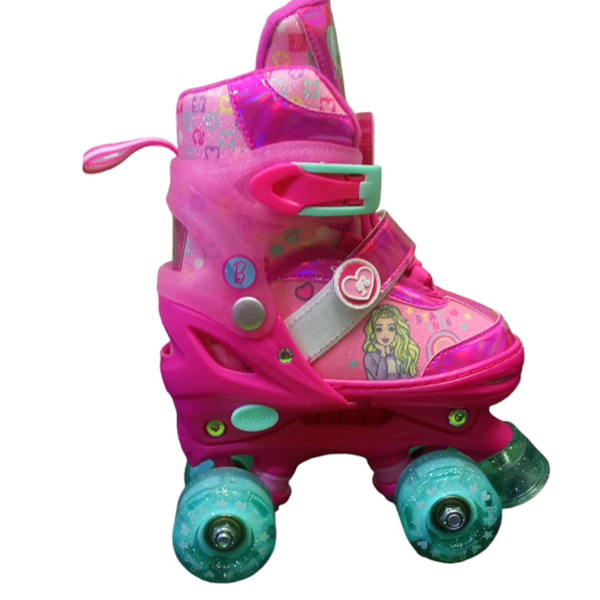BARBIE - PATIN 4 RUEDAS BARBIE TALLA XS 27-30