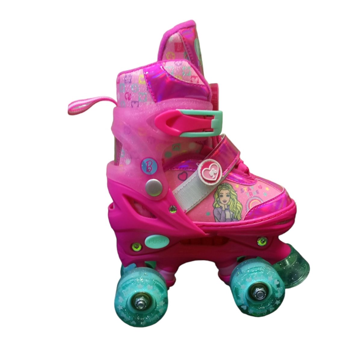 BARBIE - PATIN 4 RUEDAS BARBIE TALLA XS 27-30