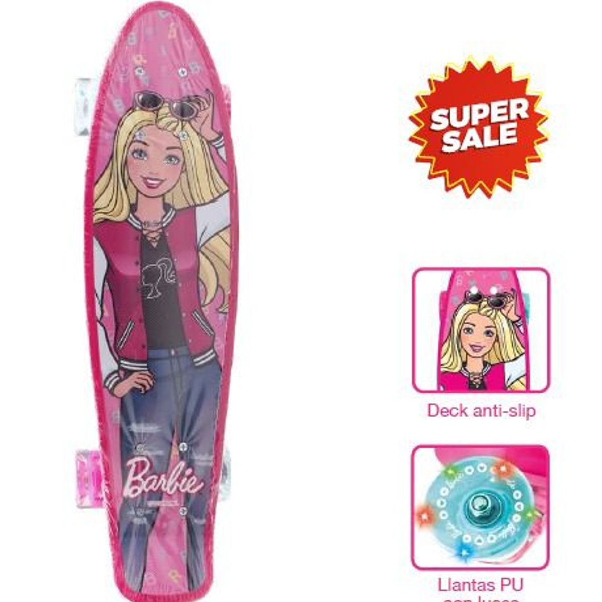 MATTEL - Skateboard barbie mattel original