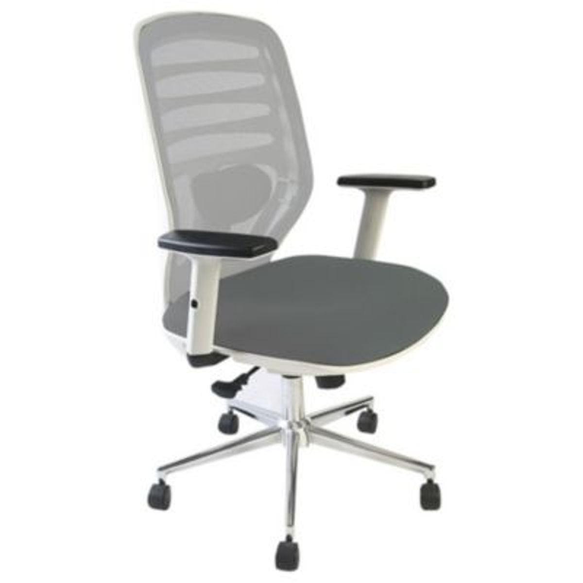 DECORPLAS - Silla De Oficina Ergonómica Nicole colors Gris Decorplas