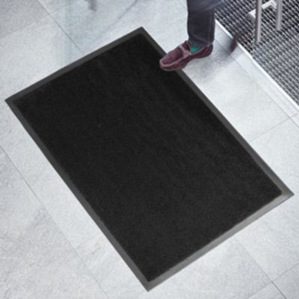 DECORPLAS - Felpudo Special Negro 60X80  Decorplas