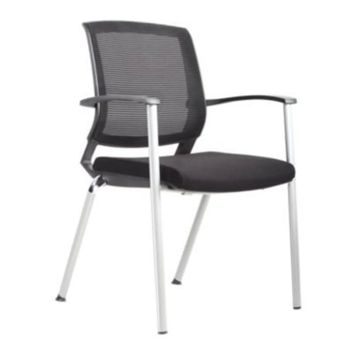 DECORPLAS - Silla Fija Multiuso Valencia Color Negro