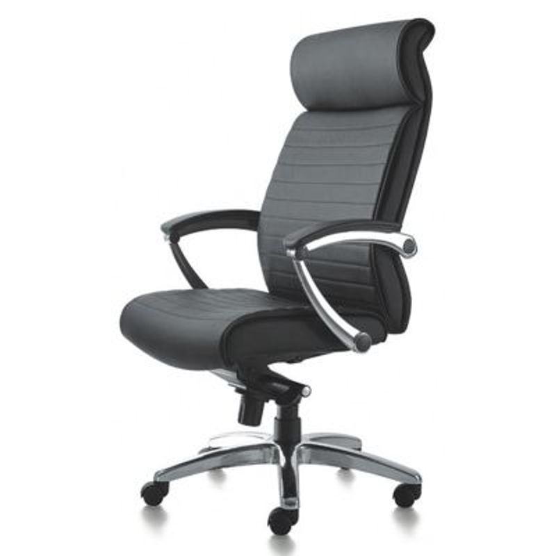 DECORPLAS - Silla De Oficina Ergonómica Presidente Boston Color Black