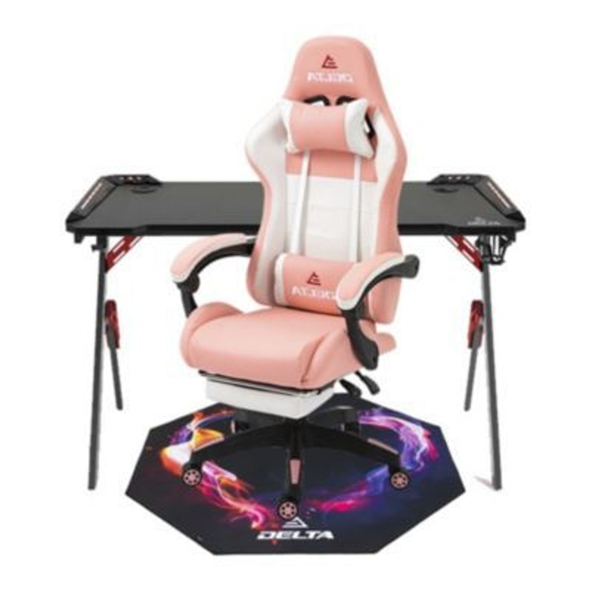 DECORPLAS - Protector De Piso En Alfombra Delta Gamer Decorplas