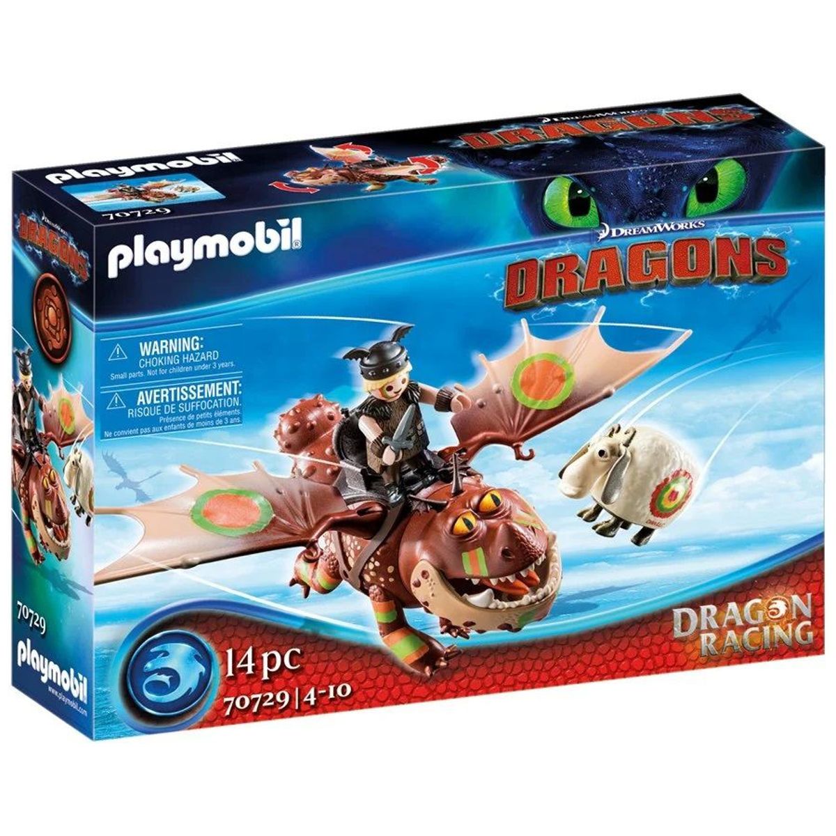 PLAYMOBIL - Playmobil Dragon Racing Barrilete y Patapez