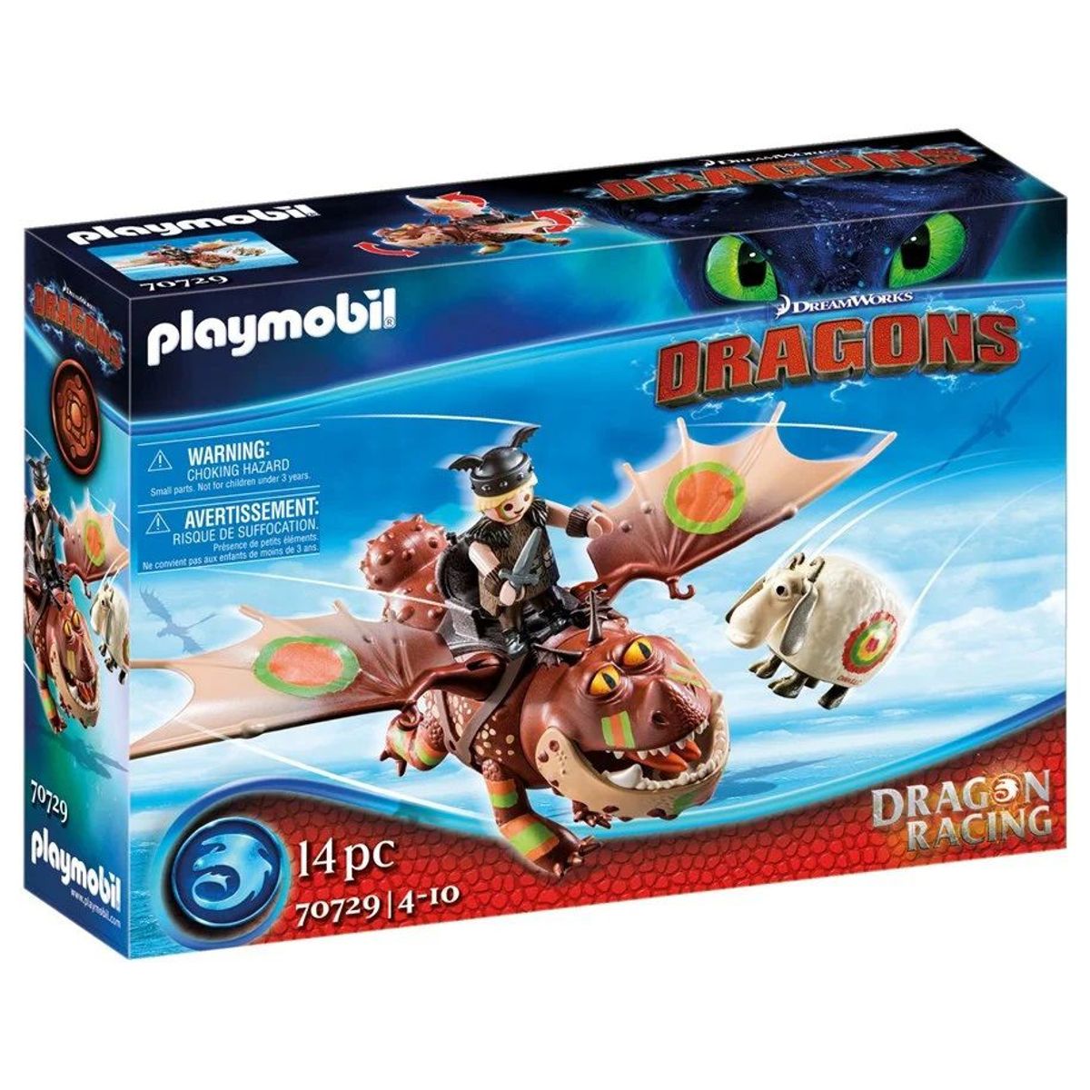 PLAYMOBIL - Playmobil Dragon Racing Barrilete y Patapez