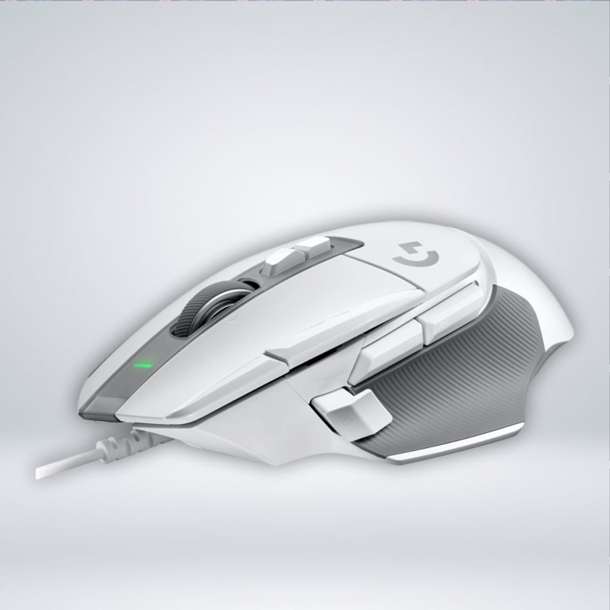 LOGITECH - MOUSE GAMER G502 X SENSOR HERO 25K 13 BOTONES PROGRAMABLES WHITE