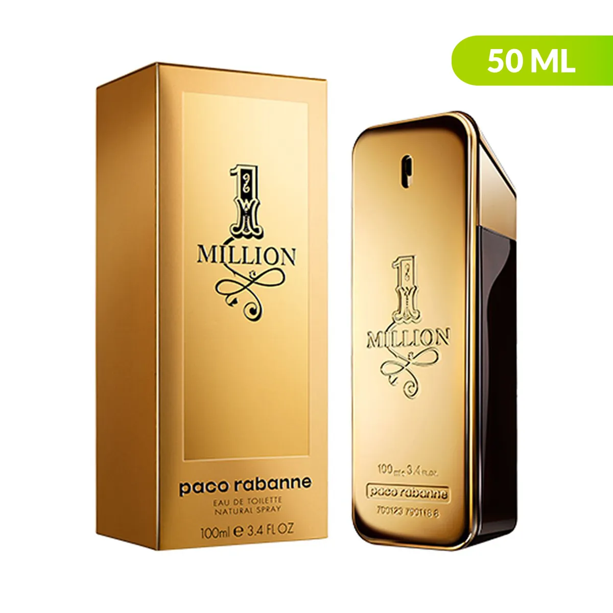RABANNE - One Million Fragancia de Hombre 50 ml Rabanne