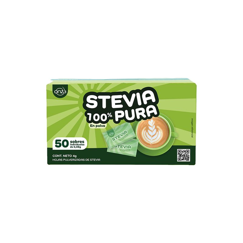 ONZA - Stevia 100% pura Onza caja x 50 sobres