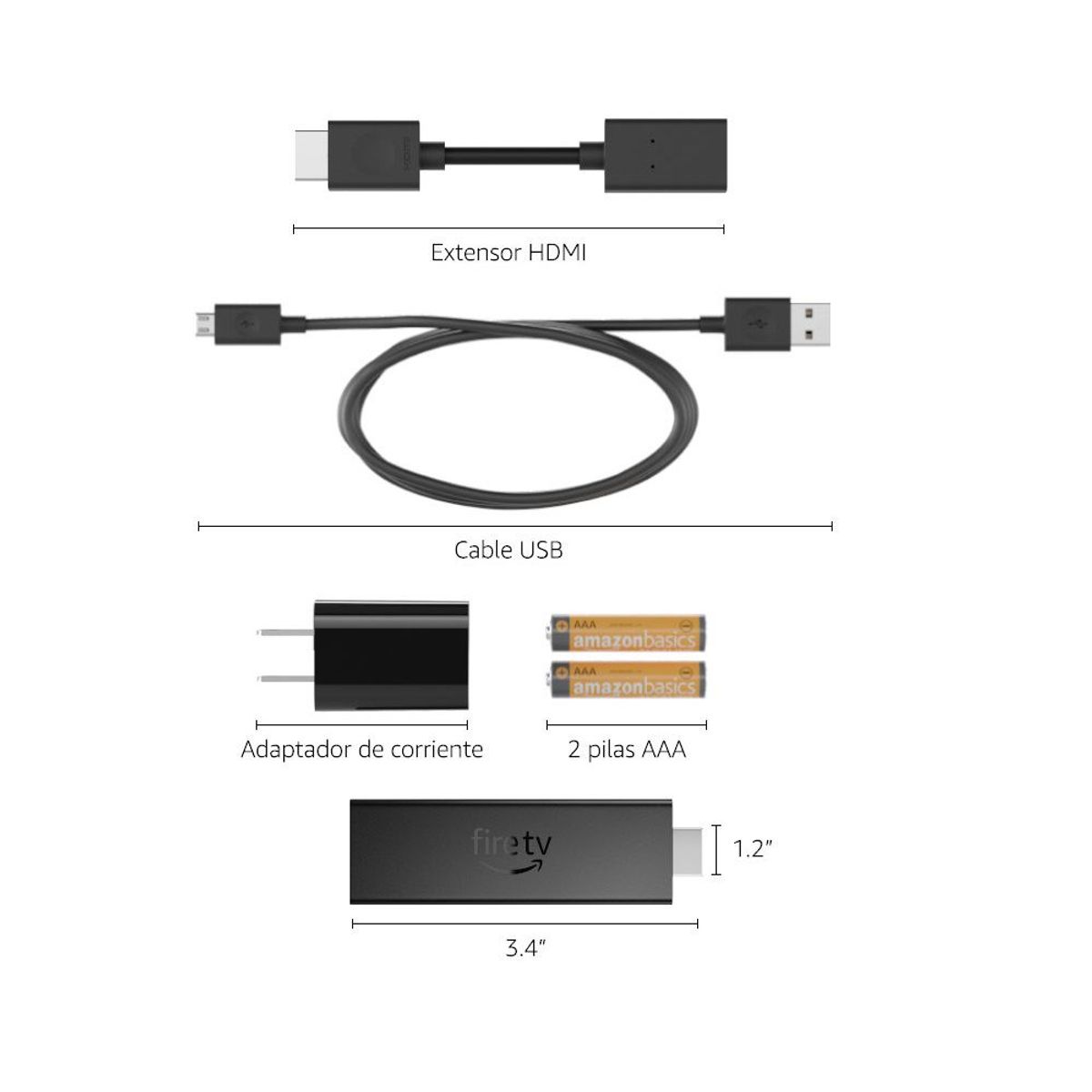 AMAZON - Amazon Fire TV Stick Lite 2da generación