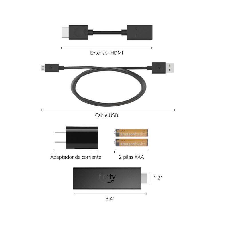 AMAZON - Amazon Fire TV Stick Lite 2da generación