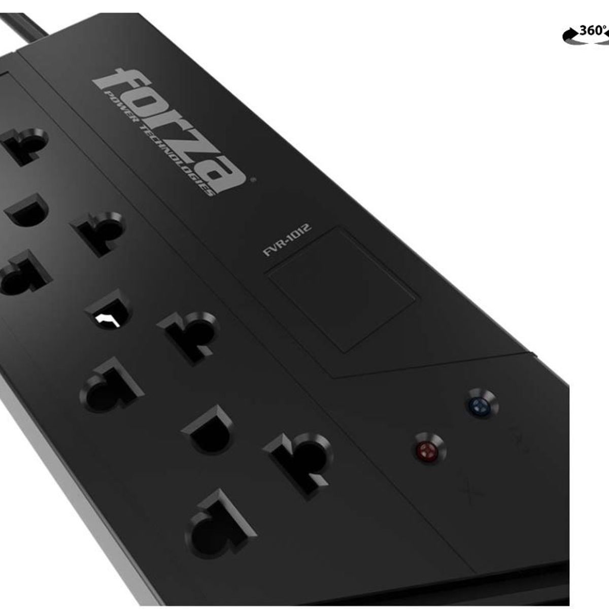 FORZA - ESTABILIZADOR FORZA FVR-1012 4 TOMAS 1000VA/500W