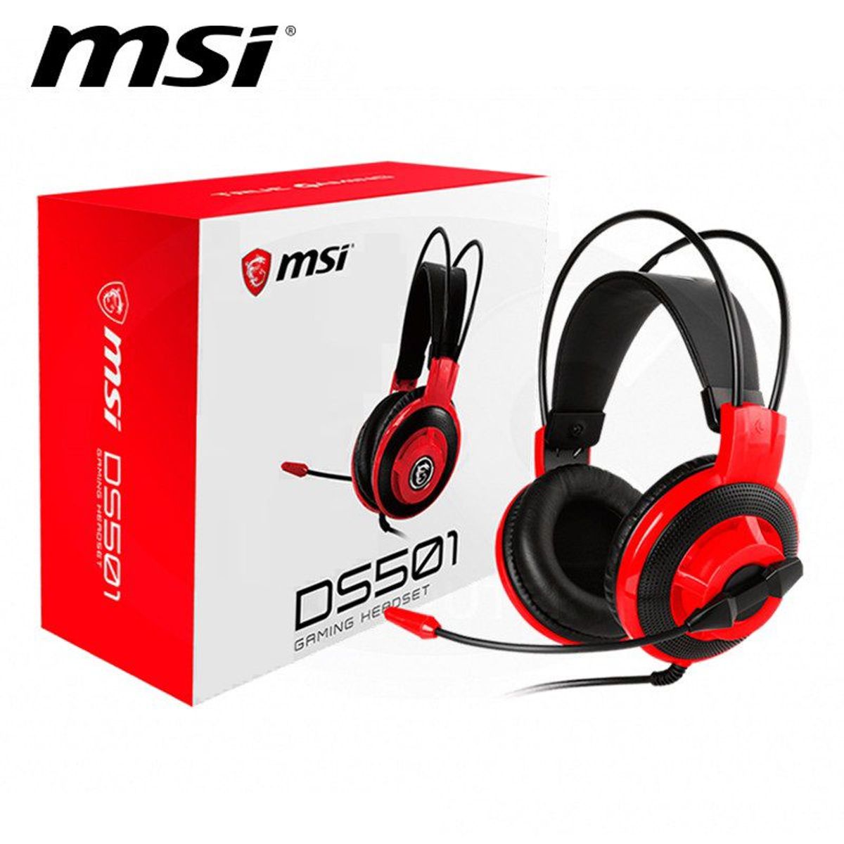 MSI - Auricular Gaming MSI DS501 Con Micrófono