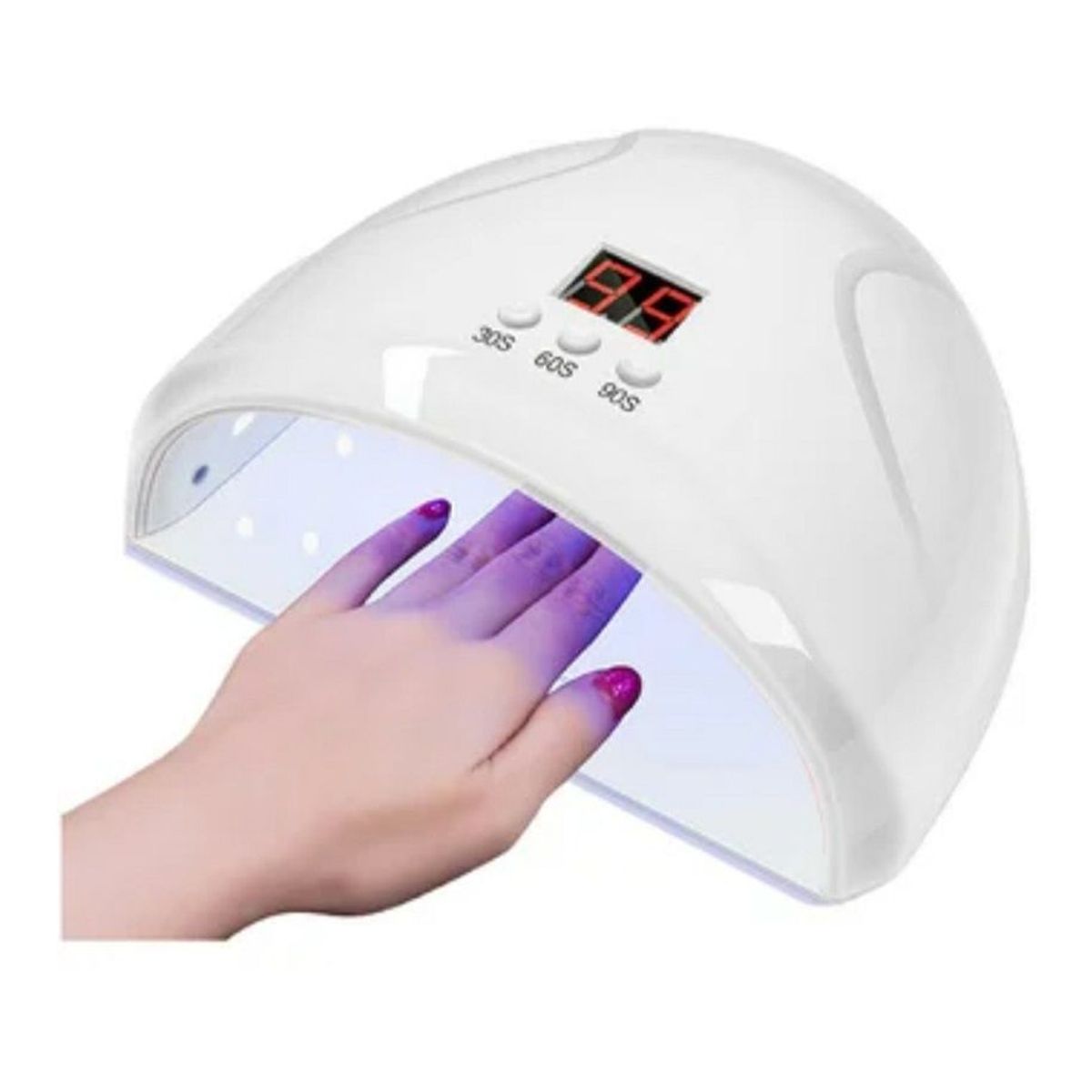 GENERICO - Led Lampara Secadora De Uñas Uv Gel Manicure Pedicure Mano Spa