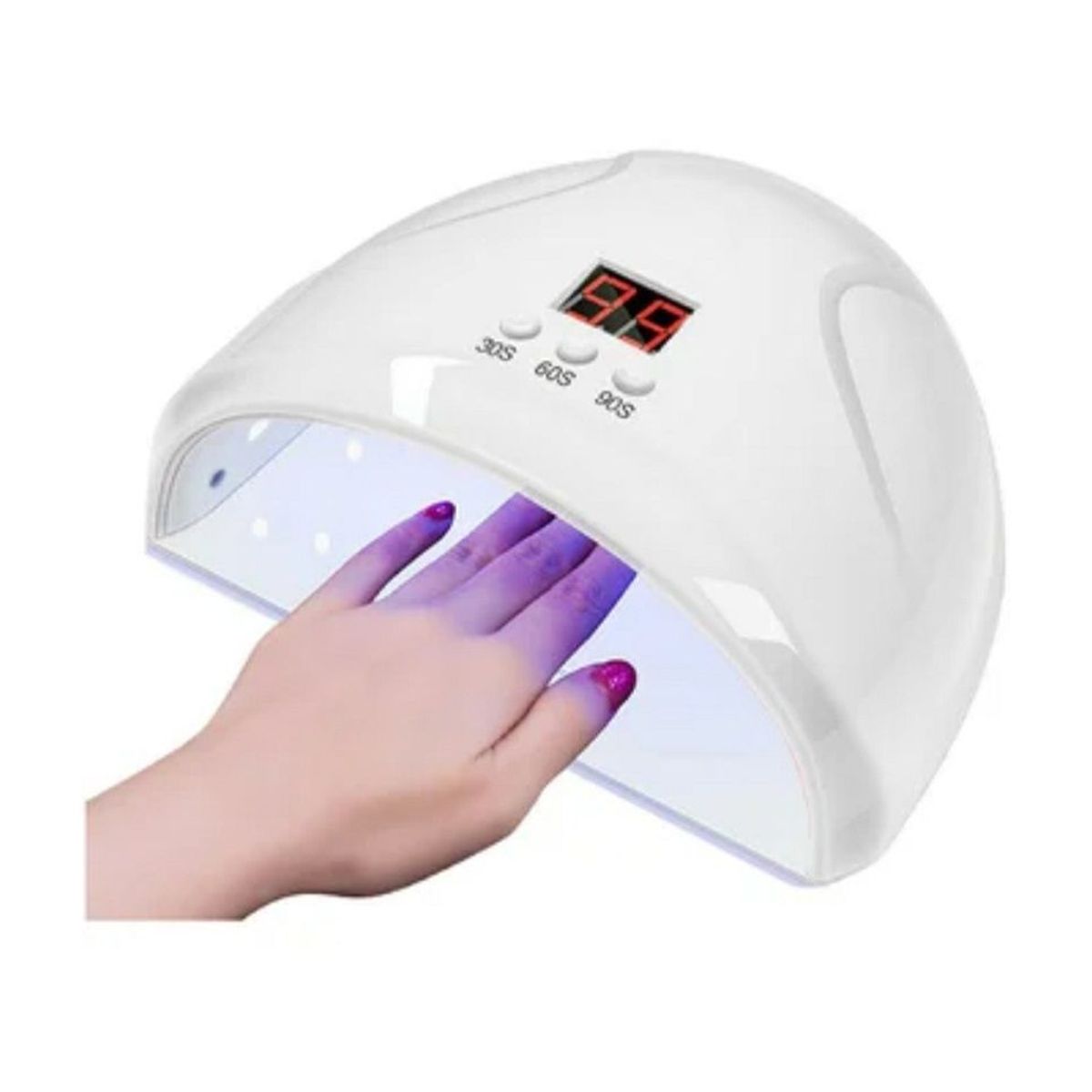 GENERICO - Led Lampara Secadora De Uñas Uv Gel Manicure Pedicure Mano Spa
