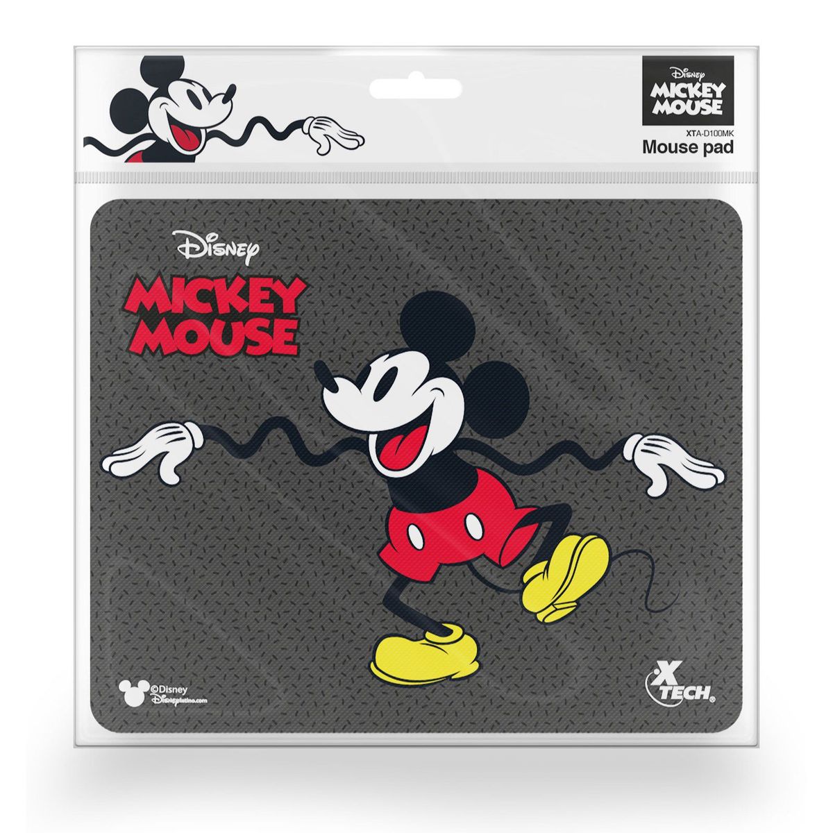 XTECH - Xtech Mousepad Edición Mickey Disney 22x18cm - XTA-D100MK