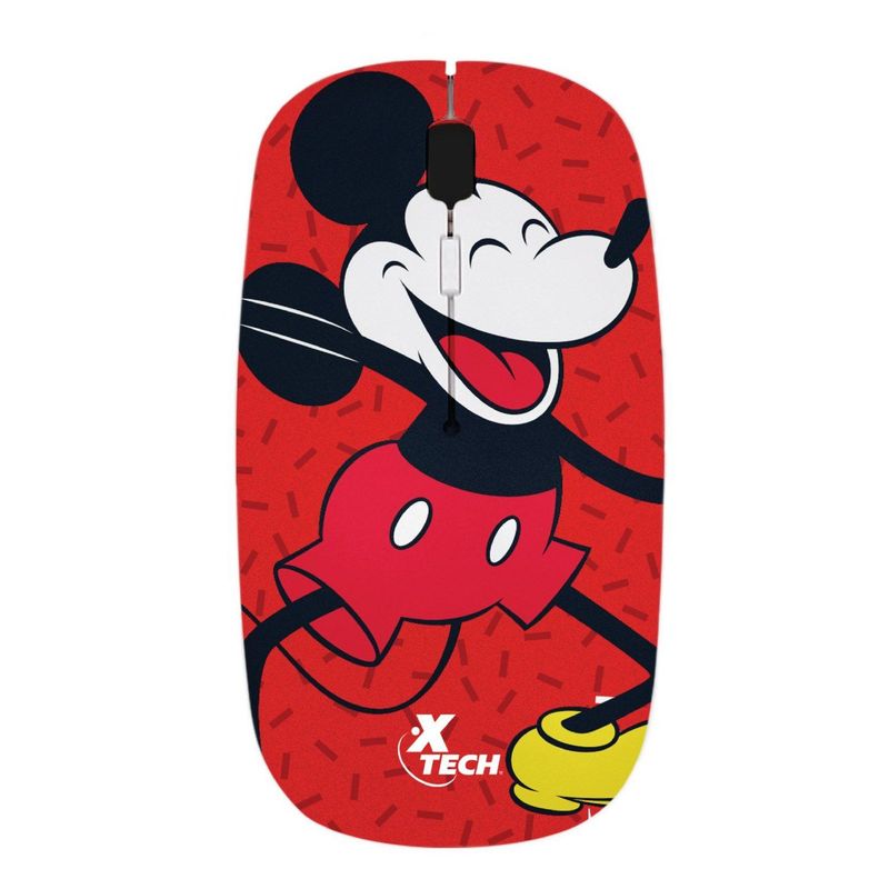 XTECH - Xtech Mouse Inalámbrico Edición Micky Disney 1600dpi - XTM-D340MK