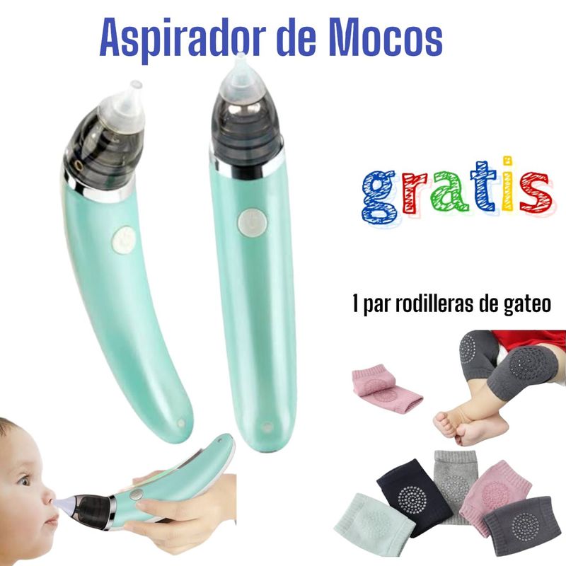OEM - Succionador Nasal Moquitos para Bebes  1par Rodilleras
