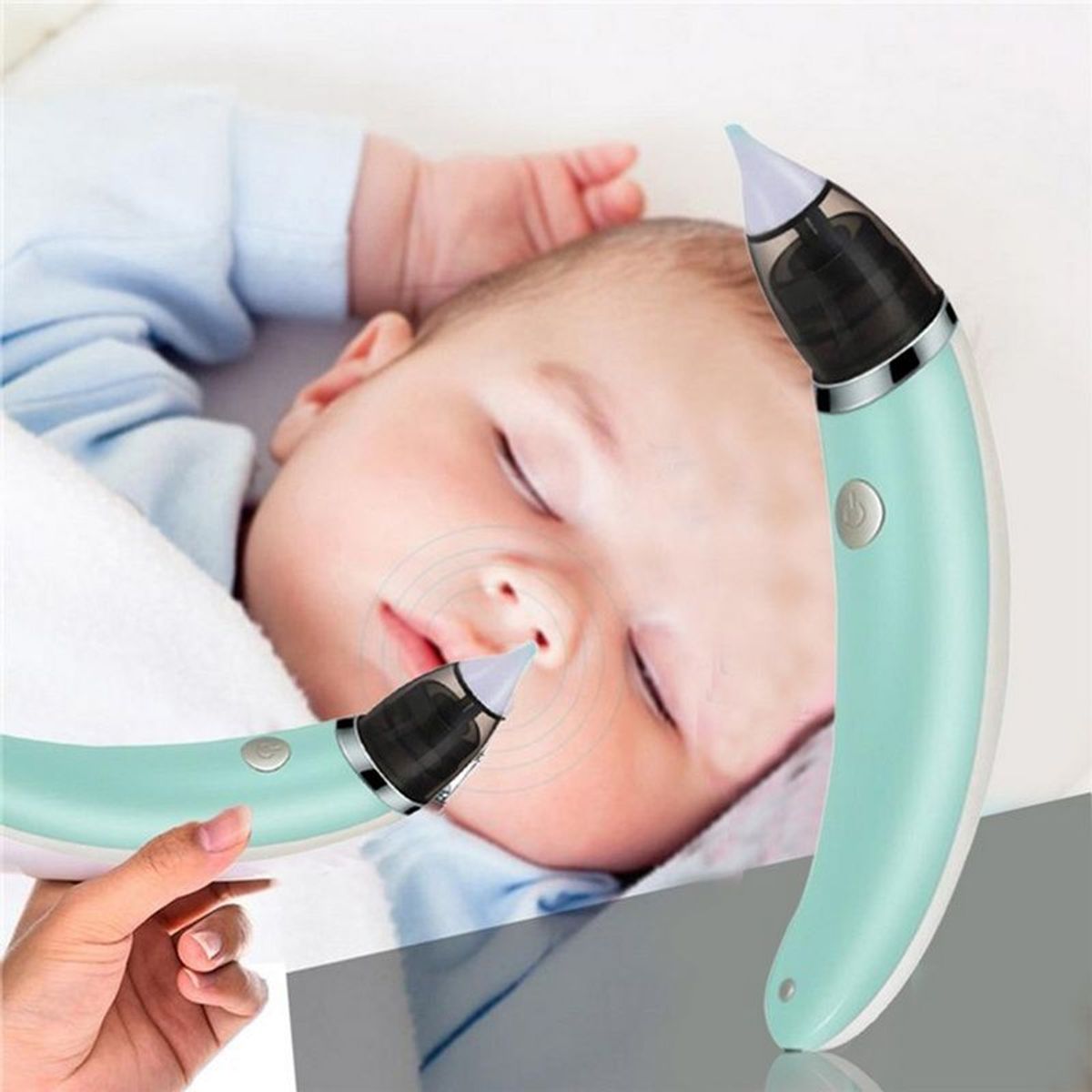 OEM - Succionador Nasal Moquitos para Bebes Aspirador Mocos