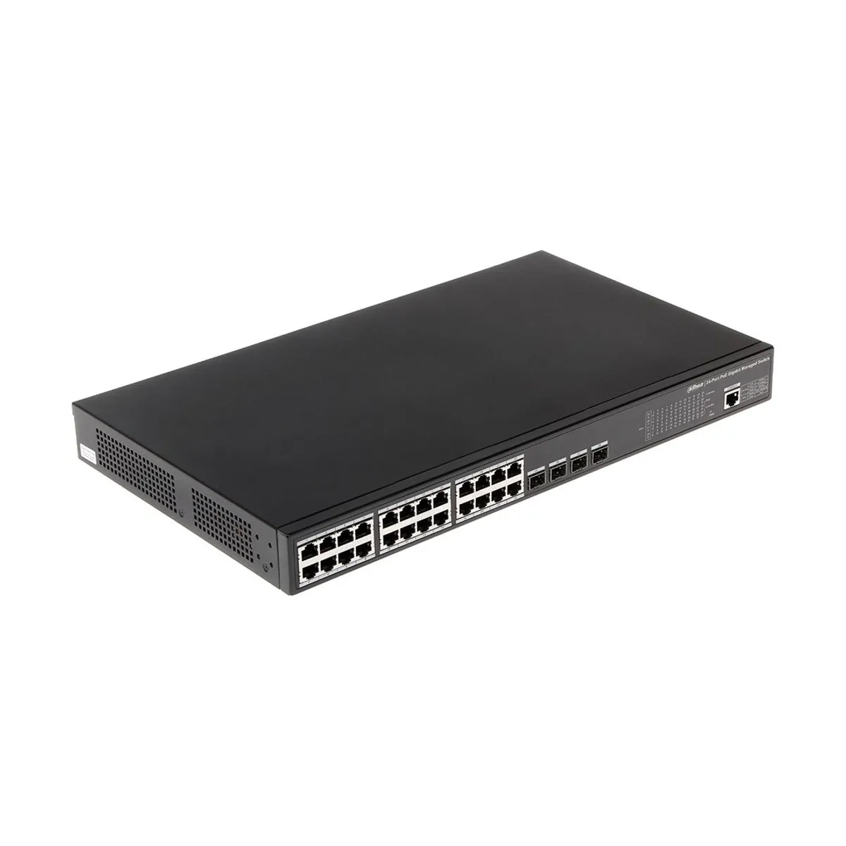 DAHUA - Dahua PFS4428-24GT-370 Switch POE Gigabit 24 Puertos 4SFP L2 370W